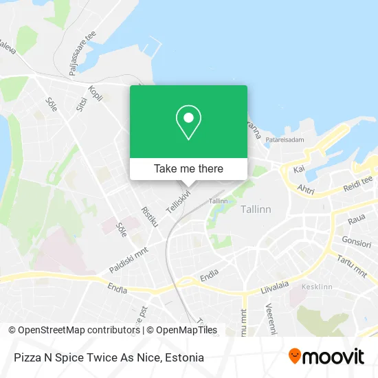 Карта Pizza N Spice Twice As Nice