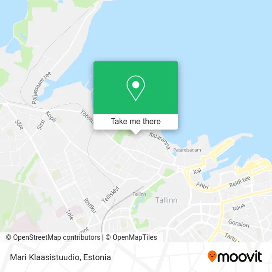 Карта Mari Klaasistuudio