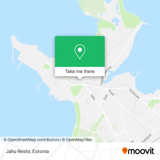 Карта Jahu Resto