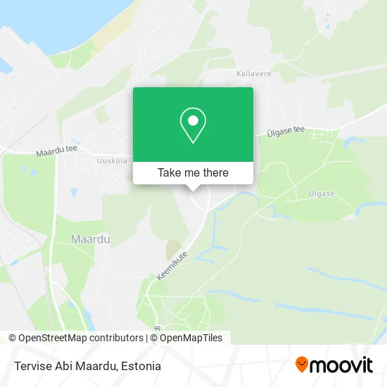 Tervise Abi Maardu map