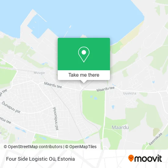 Карта Four Side Logistic Oü