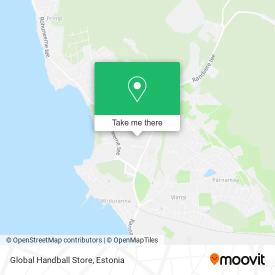 Global Handball Store map