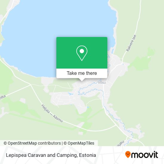 Карта Lepispea Caravan and Camping