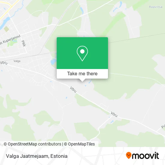 Карта Valga Jaatmejaam