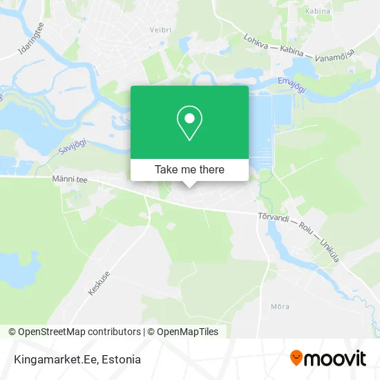 Карта Kingamarket.Ee