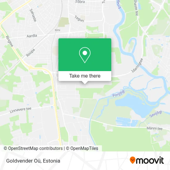 Карта Goldvender Oü