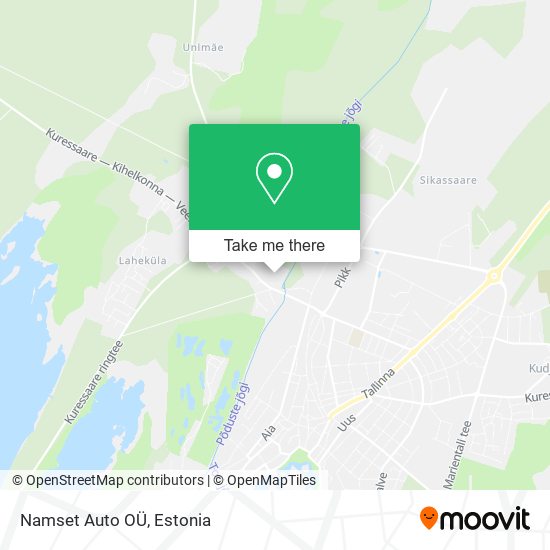 Namset Auto OÜ map