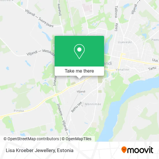 Lisa Kroeber Jewellery map