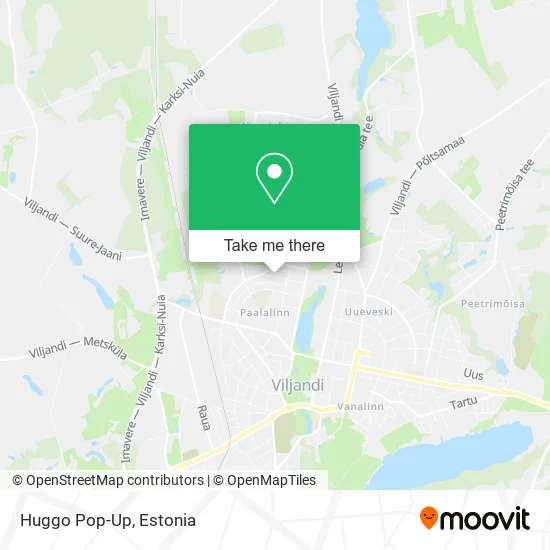 Карта Huggo Pop-Up