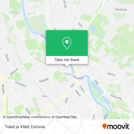 Карта Tuled ja Viled