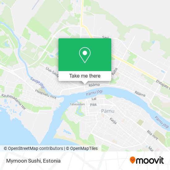 Mymoon Sushi map