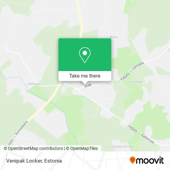Карта Venipak Locker