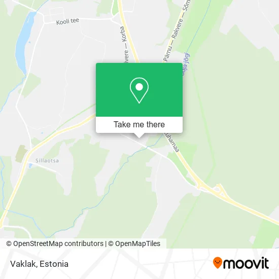Карта Vaklak