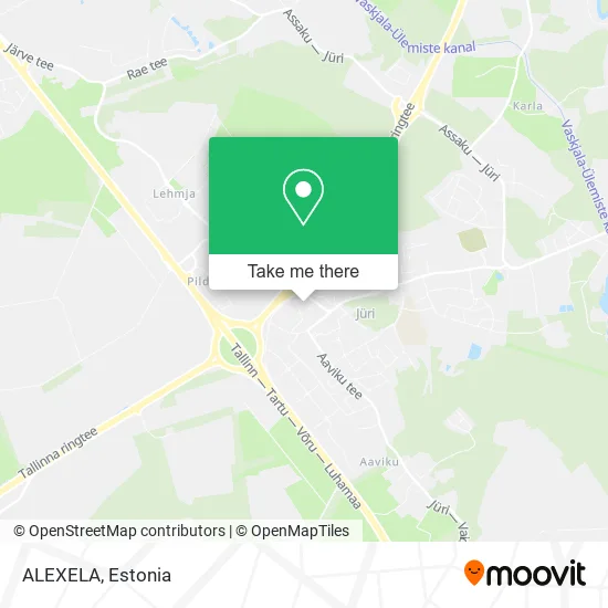 Карта ALEXELA