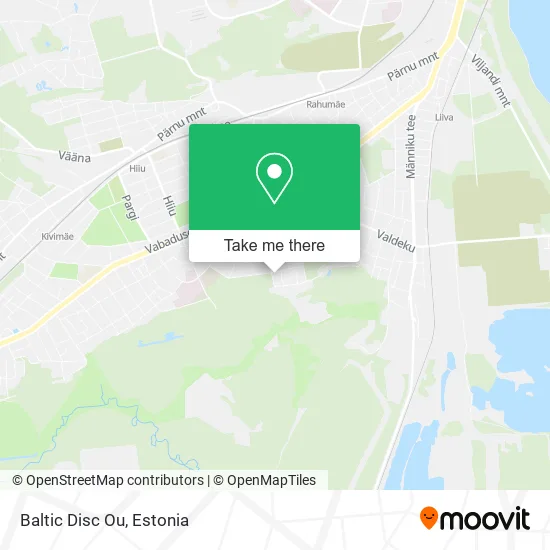 Baltic Disc Ou map