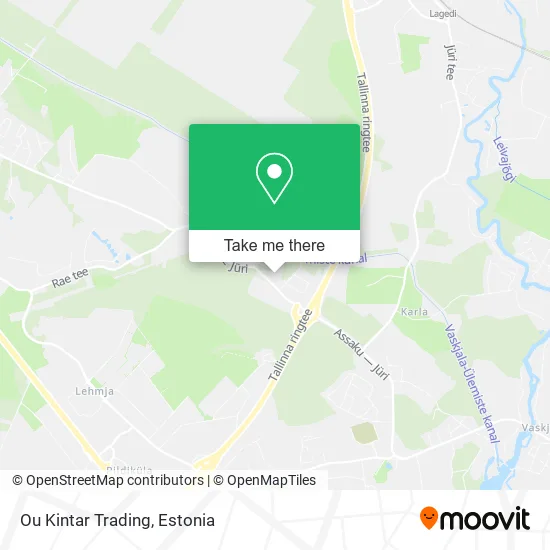 Ou Kintar Trading map