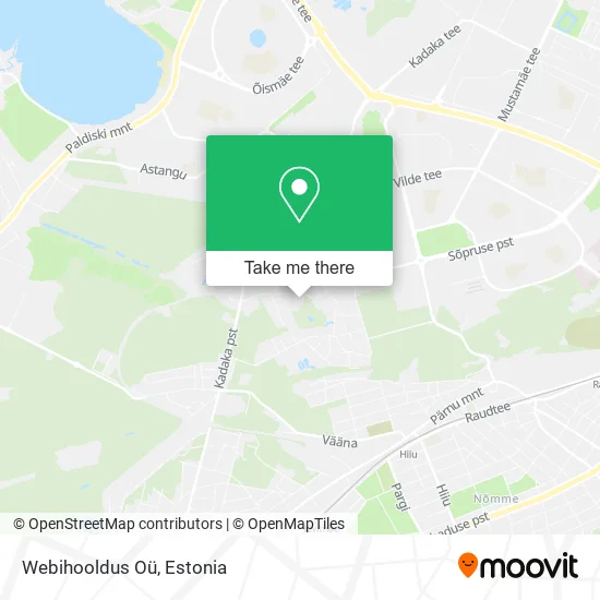 Карта Webihooldus Oü