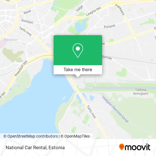 Карта National Car Rental