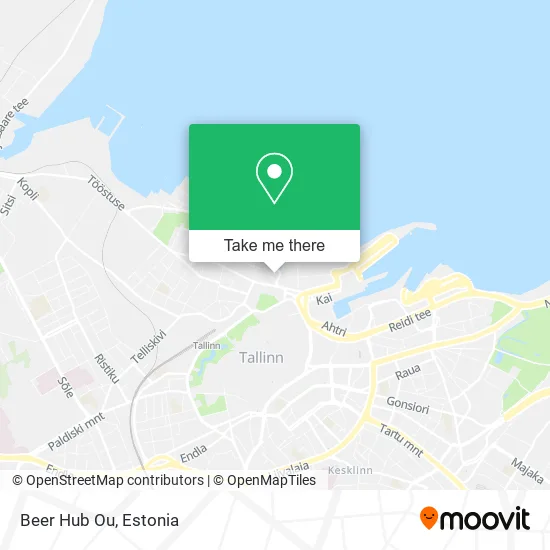 Карта Beer Hub Ou