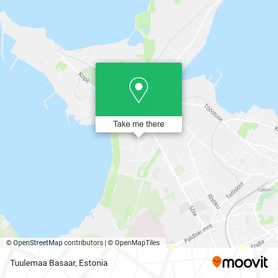 Карта Tuulemaa Basaar