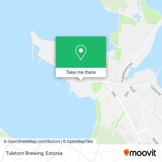 Карта Tuletorn Brewing