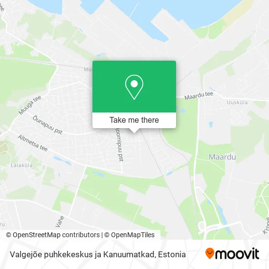 Valgejõe puhkekeskus ja Kanuumatkad map