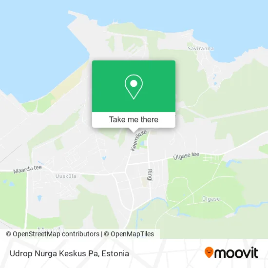Карта Udrop Nurga Keskus Pa