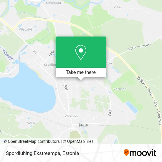 Карта Spordiuhing Ekstreempa