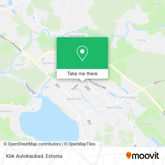 Карта Kbk Autokaubad
