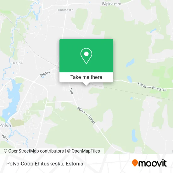 Polva Coop Ehituskesku map