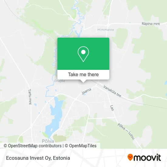 Карта Ecosauna Invest Oy