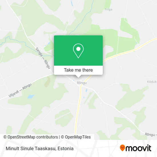 Карта Minult Sinule Taaskasu