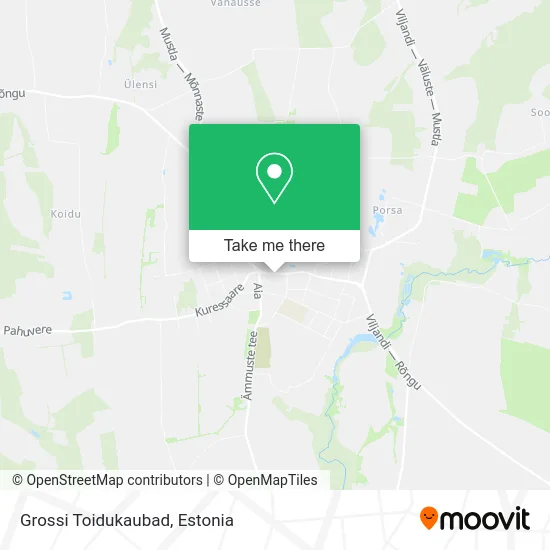 Grossi Toidukaubad map
