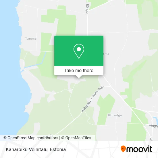Карта Kanarbiku Veinitalu
