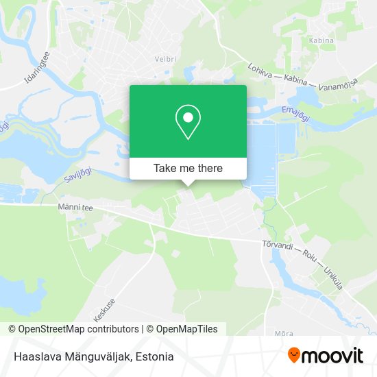 Haaslava Mänguväljak map