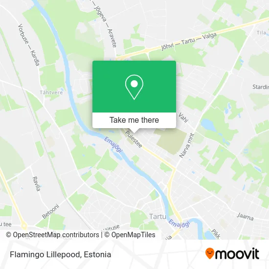Flamingo Lillepood map