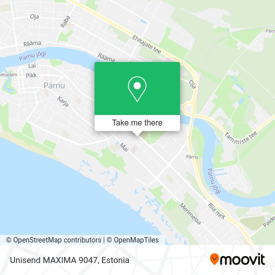 Unisend MAXIMA 9047 map