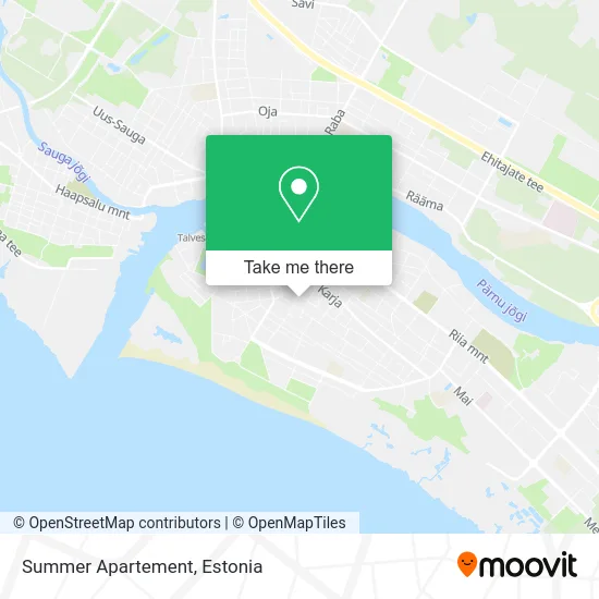 Summer Apartement map