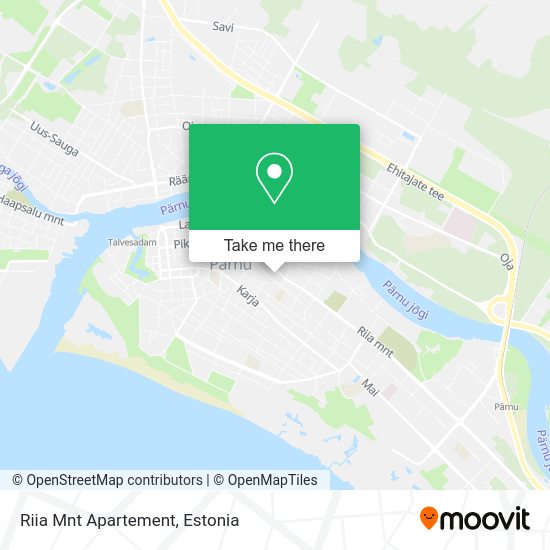 Riia Mnt Apartement map