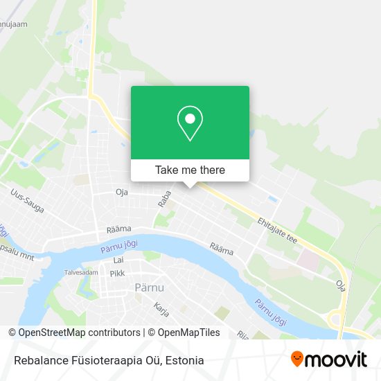 Rebalance Füsioteraapia Oü map