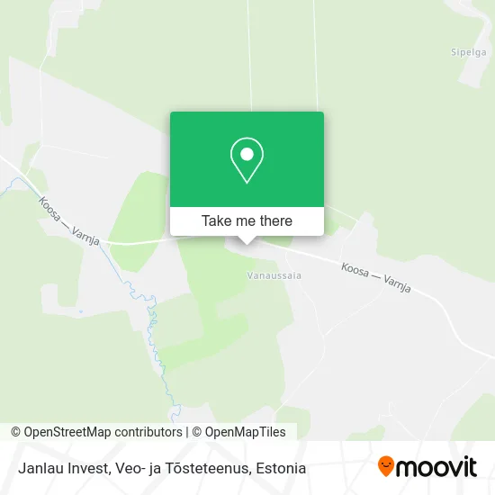 Карта Janlau Invest, Veo- ja Tõsteteenus
