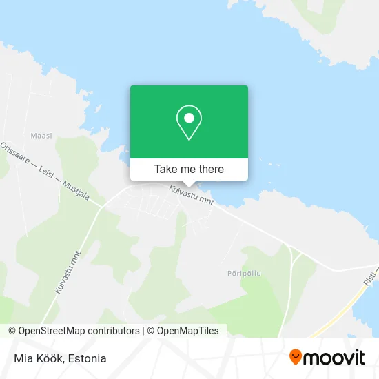 Карта Mia Köök