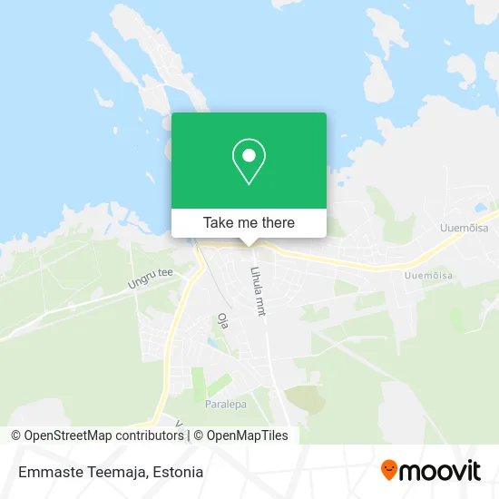 Карта Emmaste Teemaja