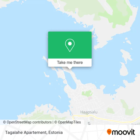 Tagalahe Apartement map