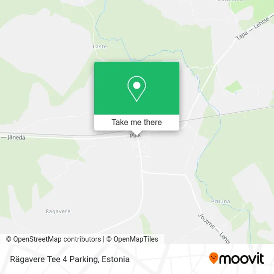 Карта Rägavere Tee 4 Parking