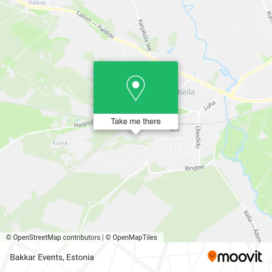 Карта Bakkar Events