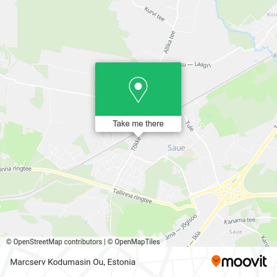 Marcserv Kodumasin Ou map