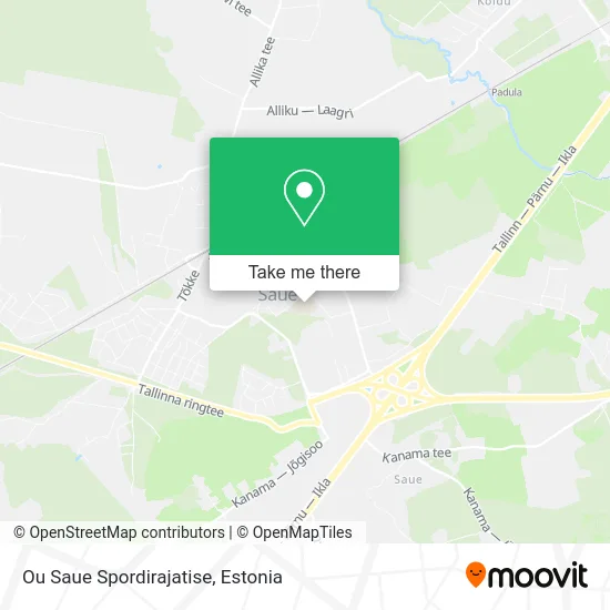 Карта Ou Saue Spordirajatise