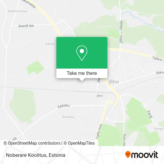 Noberare Koolitus map