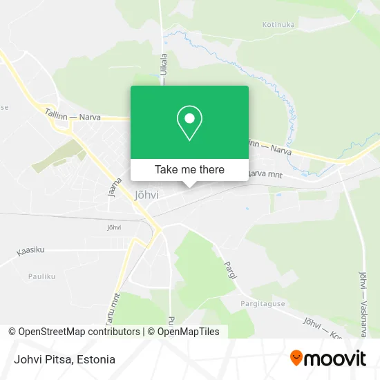 Johvi Pitsa map